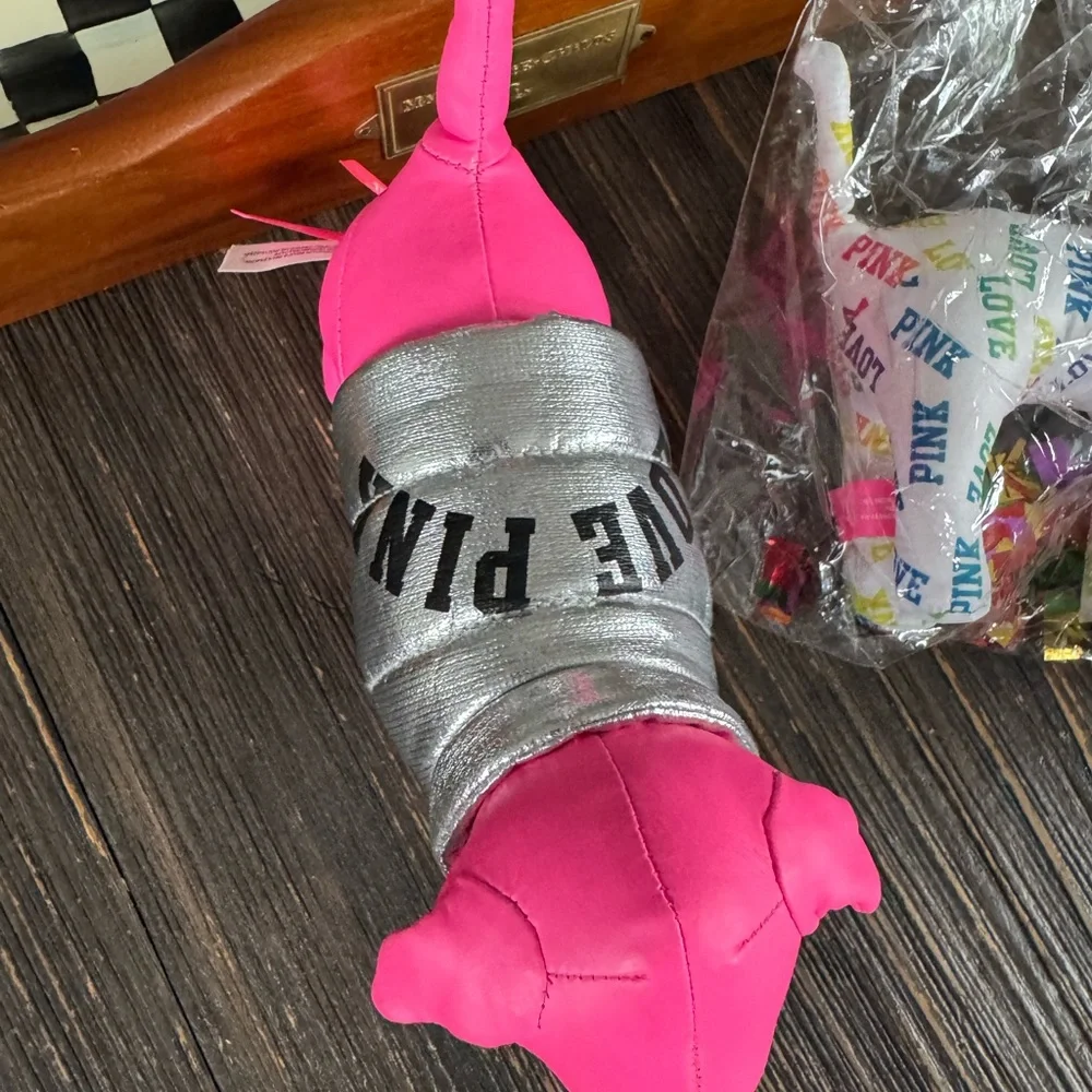 Victoria’s Secret pink dogs bundle VS DOGS pups confetti opening day dog vest - Picture 3 of 13
